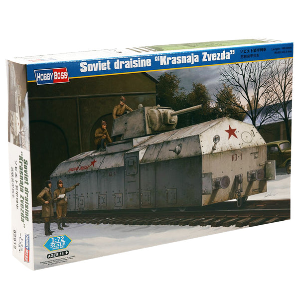 HobbyBoos 1/72 Soviet Draisine "Krasnaja Zvezda" (by Burak Çınar HobbyBoos 1/72 Soviet Draisine "Krasnaja Zvezda" (by Burak Çınar