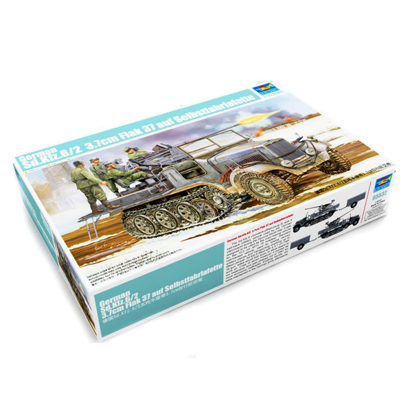 Trumpeter 05532 1/35 Mô Hình Xe Pháo Phòng Không German Sd.Kfz.6/2 3 Trumpeter 05532 1/35 Mô Hình Xe Pháo Phòng Không German Sd.Kfz.6/2 3