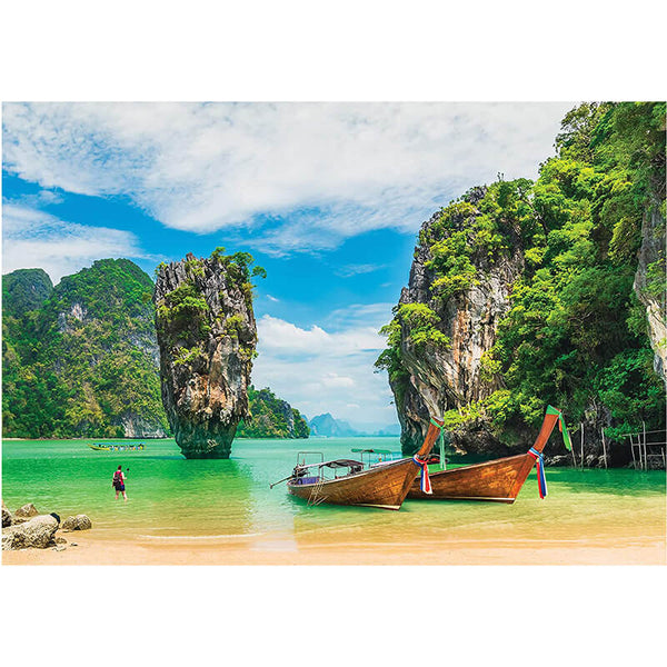 Cheatwell Games World's Smallest Puzzles – Puzzle 1000 Pezzi Phuket, Thailandia, Panorama Spiaggia, Dimensioni Miniature - 4