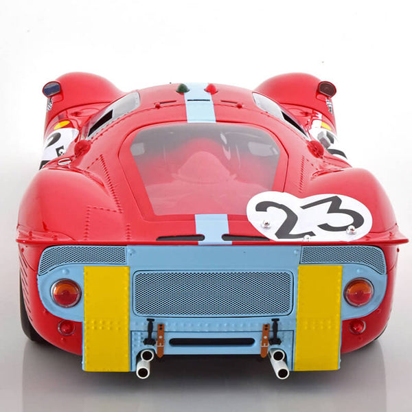 1/18 Ferrari 412 P #23 Le Mans 24h 1967 ◇ Richard Attwood / Piers