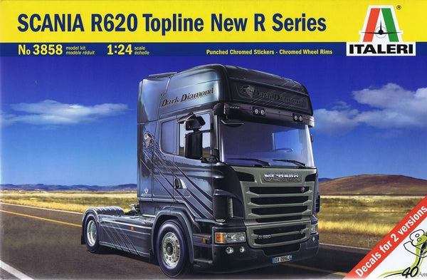 自動車 ITALERI SCANIA R620 Topline 1:24 SCANIA R620 TOPLINE / italeri 1:24 - YouTube