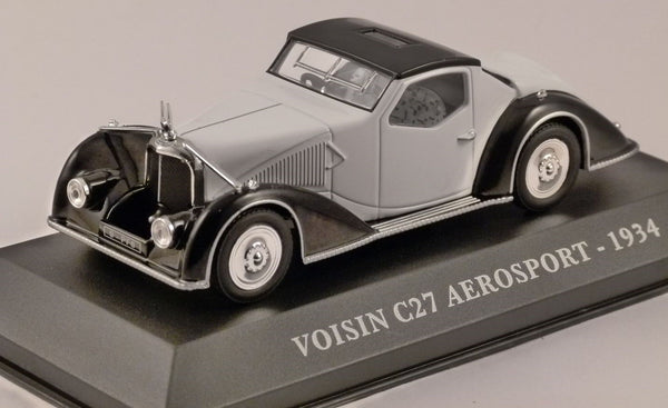 Spark 1/43 Voisin C27 Aerosport 1934 - Modèle Réduit Voiture - S2706