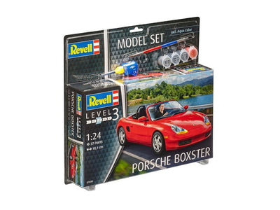 Revell 1/24 Porsche Boxster Kit incl. Aqua Color 95-67690