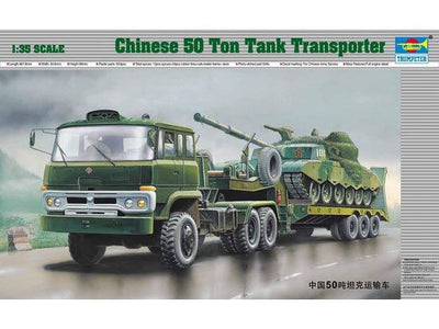 Trumpeter 1/35 Chinese 50 Ton Tank Transporter Kit TR-00201