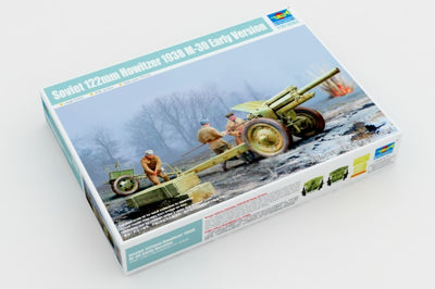 Trumpeter 1/35 Soviet 122mm Howitzer 1938 M-30 Early Version Kit TR-02343