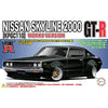 Fujimi 1/24 Nissan Skyline 2000 GT-R [KPGC110] Works Version (ID-136) Kit