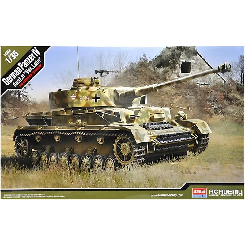 Italeri Pz Kpfw IV Tank with Afrika Korps Infantry Military Model Kit Scale  1:35