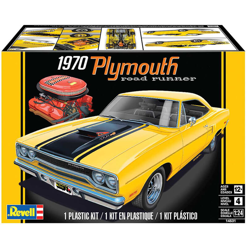 Revell 1/24 1970 Plymouth Road Runner Kit