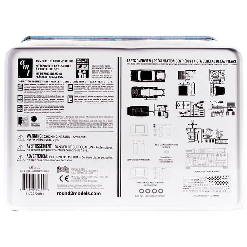 AMT 1/25 1953 Studebaker Starliner Tin Kit