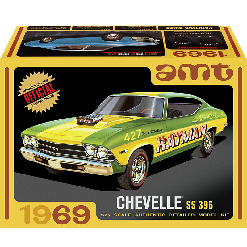 AMT 1/25 1969 Chevrolet Chevelle SS 396 Kit