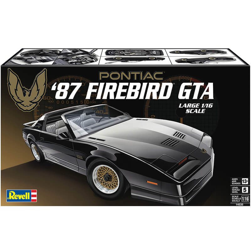 Revell 1/16 Pontiac '87 Firebird GTA Large Scale Kit