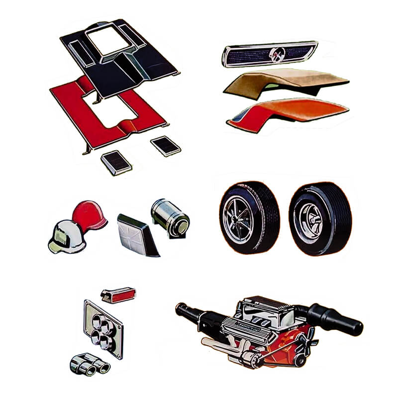 AMT 1/25 '63 Corvette Convertible Kit