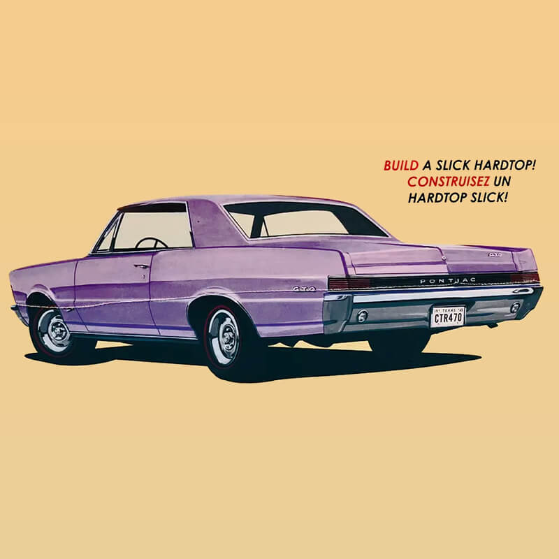 AMT 1/25 '65 Pontiac GTO Customizing Kit