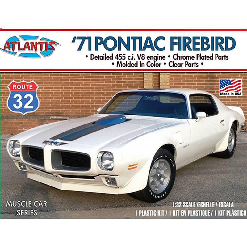 Atlantis 1/32 '71 Pontiac Firebird Kit