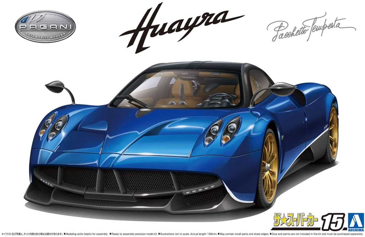 Aoshima 1/24 16 Pagani Huayra Pacchetto Tempesta Kit