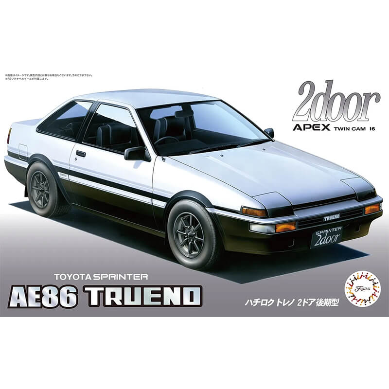 Fujimi 1/24 Toyota Sprinter AE86 Trueno 2door APEX Twin Cam 16 (ID-57) Kit