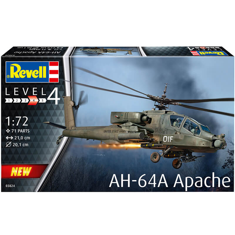 Revell 1/72 AH-64A Apache Kit