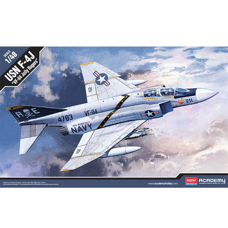 Academy 1/48 USN F-4J "VF-84 Jolly Rogers"