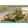 Ace Model 1/48 BA-20 Light Armored Car (Late Production) Kit