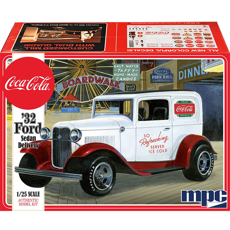 MPC 1/25 Coca-Cola 1932 Ford Sedan Delivery Kit