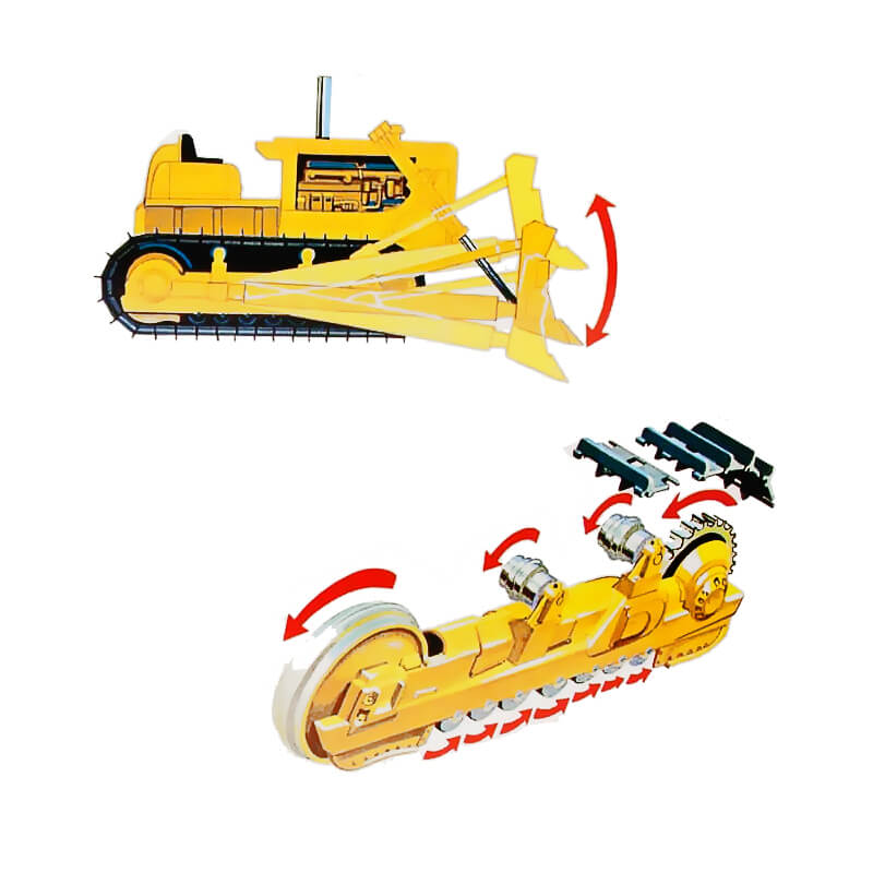 AMT 1/25 Construction Bulldozer