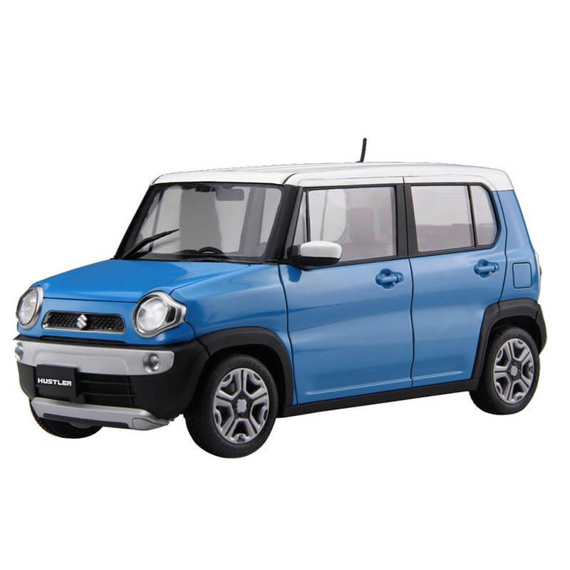 Fujimi 1/24 Suzuki Hustler (Summer Blue Metallic) Kit