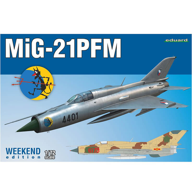 Eduard 1/72 MiG-21PFM Weekend Edition