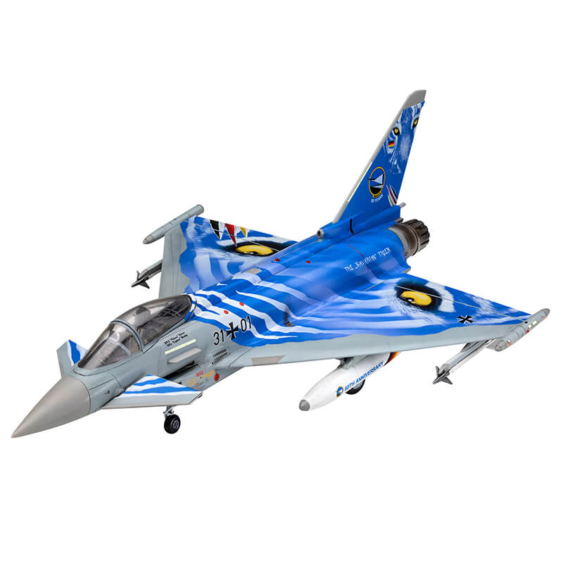 Revell 1/72 Eurofighter Typhoon Bavarian Tiger 2021 Set