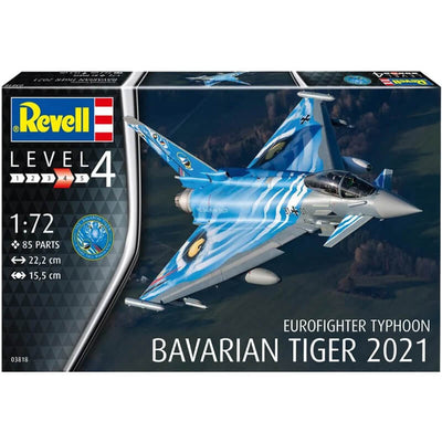 Revell 1/72 Eurofighter Typhoon Bavarian Tiger 2021 Set