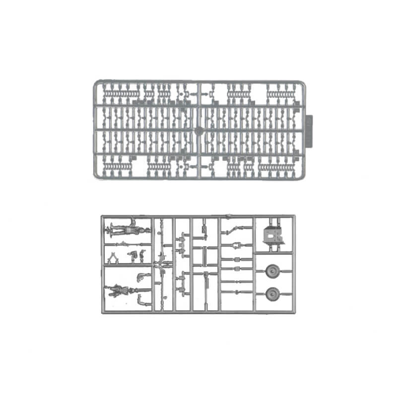 Italeri 1/35 Fiat 508 CM Coloniale with Crew Kit