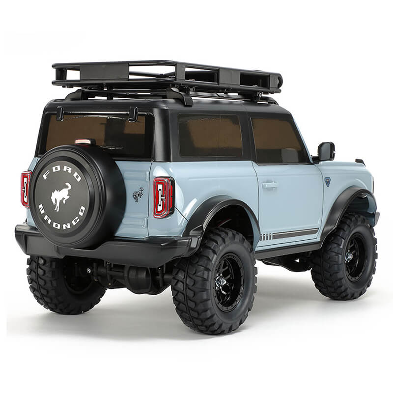 Tamiya 1/10 Ford Bronco 2021 (Blue-Gray Painted Body) (CC-02 Chassis) RC Kit