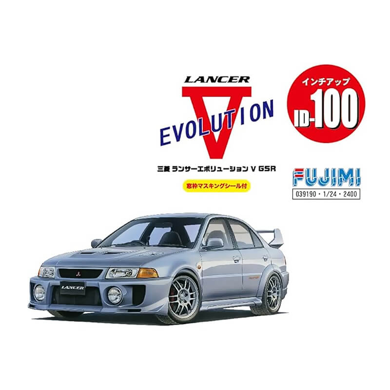 Fujimi 1/24 Mitsubishi Lancer Evolution V GSR (ID-100) Kit