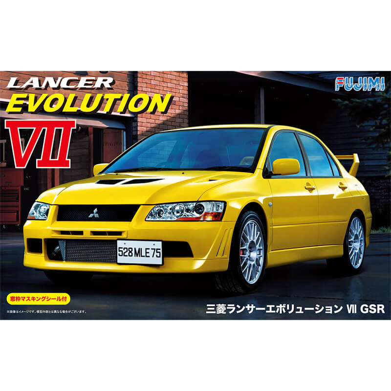 Fujimi 1/24 Mitsubishi Lancer Evolution VII GSR (ID-179) Kit