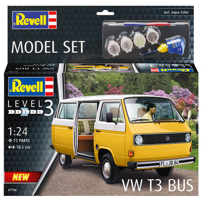 Revell 1/24 VW T3 Bus Model Set