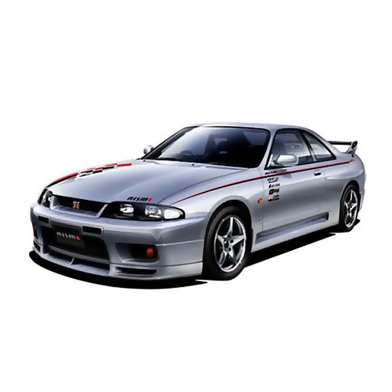 Fujimi 1/24 Nissan Nismo R33 Skyline GT-R Champagne Silver (ID-157) Kit
