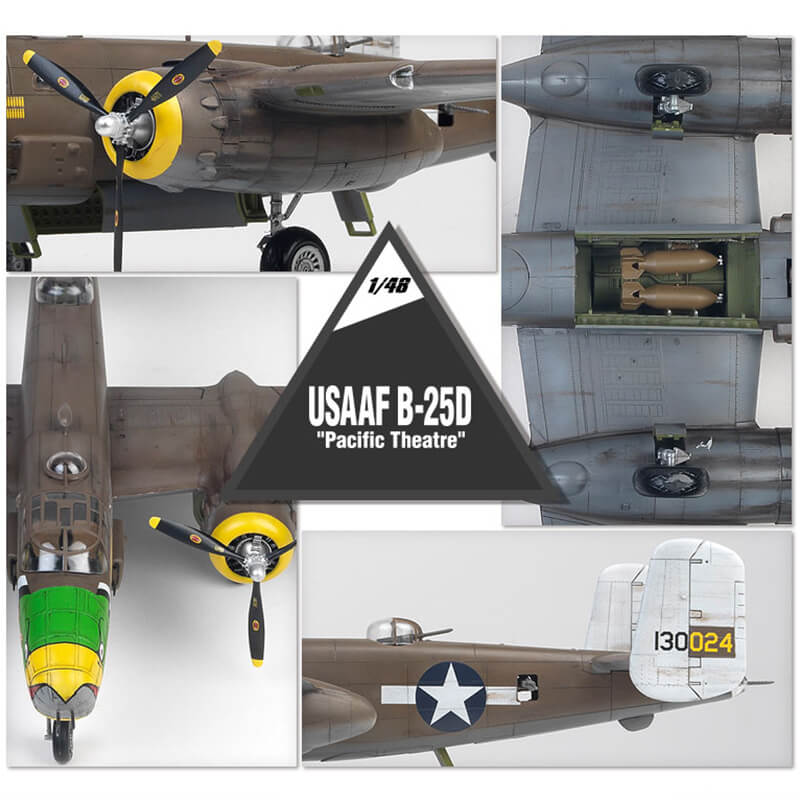 Academy 1/48 USAAF B-25D "Pacific Theatre