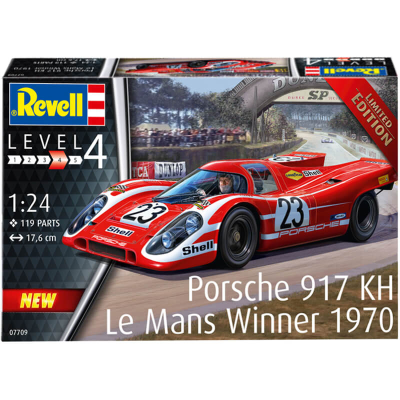 Revell 1/24 Porsche 917 KH Le Mans Winner 1970 (Limited Edition) Kit