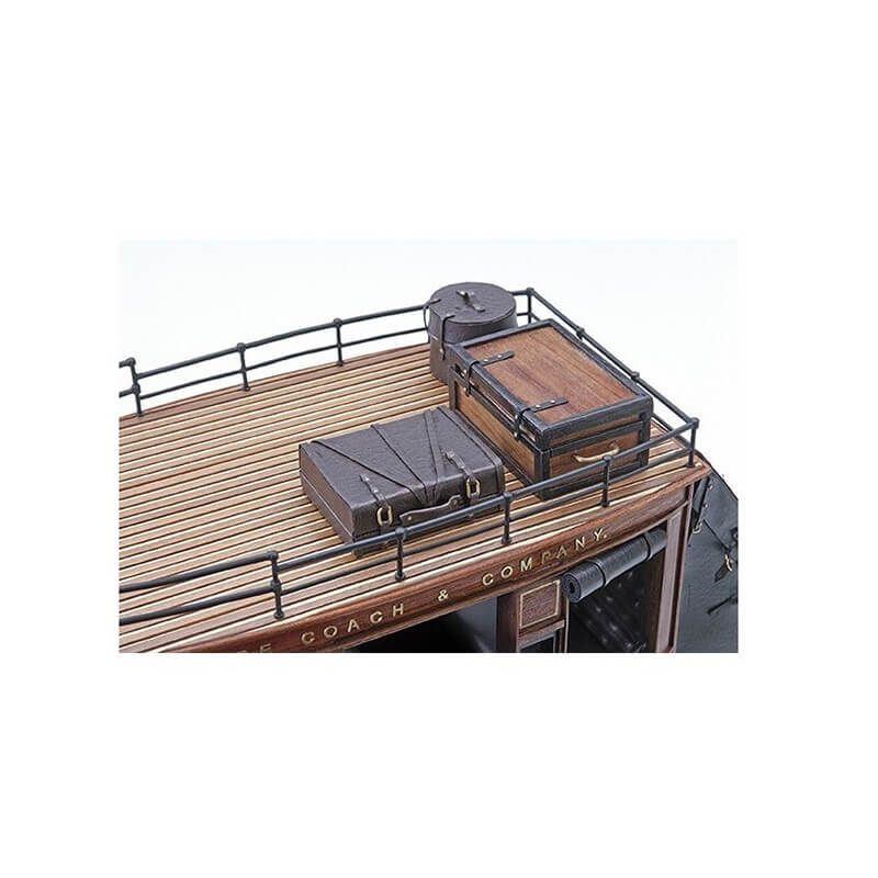 Artesania Latina 1/10 Stage Coach 1848 Wooden and Metal Model