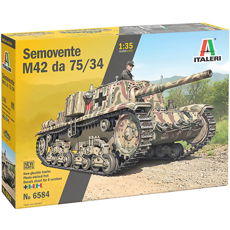 Italeri 1/35 Semovente M42 da 75/34 Kit