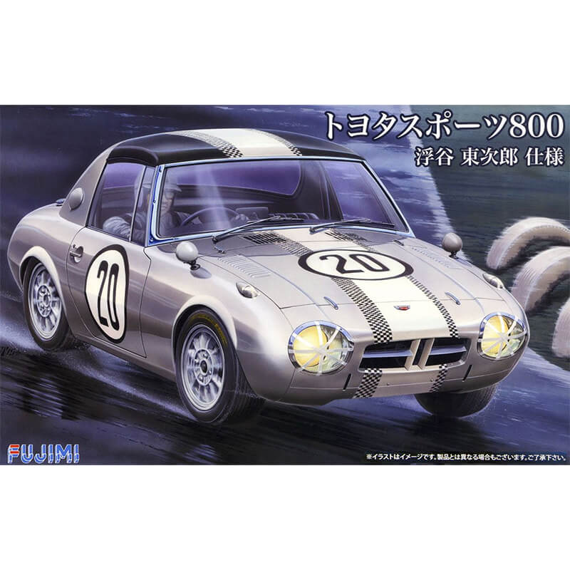 Fujimi 1/24 Toyota Sports S800 Tojiro Ukiya Edition (ID-252) Kit