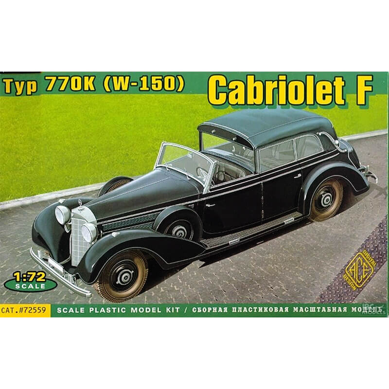 Ace Model 1/72 Typ 770K (W-150) Cabriolet F (7 Passenger)