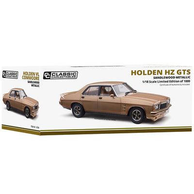 1/18 Holden HZ GTS Sandlewood Metallic