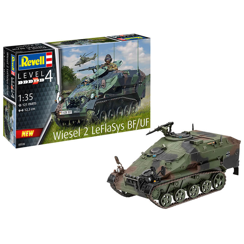 Revell 1/35 Wiesel 2 LeFlaSys BF/UF Kit