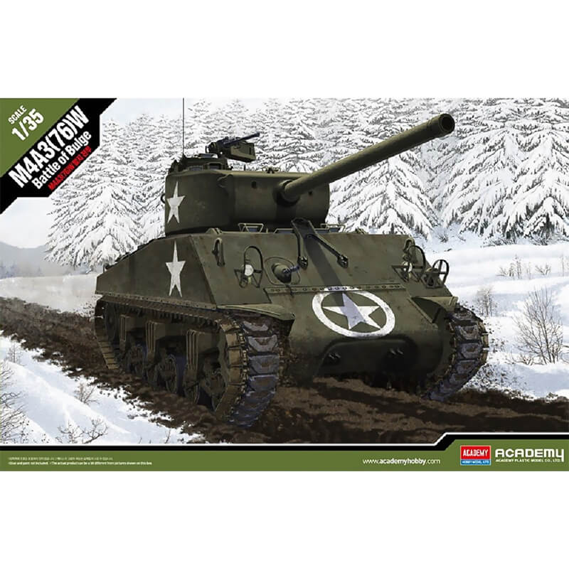 Academy 1/35 M4A3(76)W Battle of Bulge