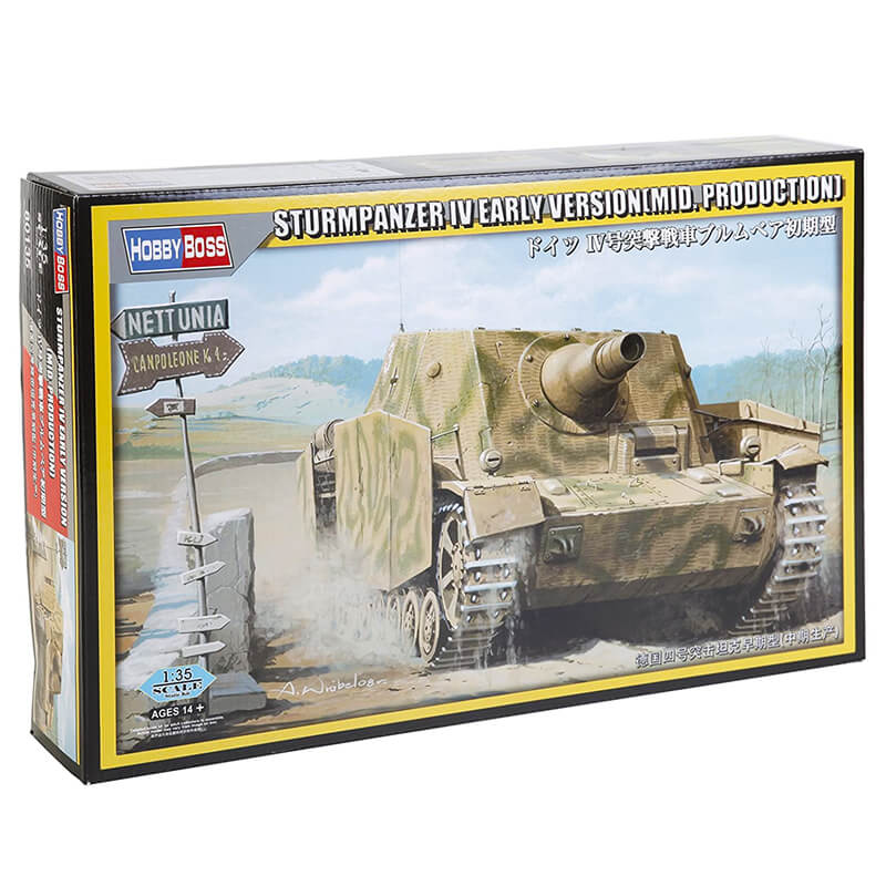 HobbyBoss 1/35 German Sturmpanzer IV Early Version (Mid. Production) 