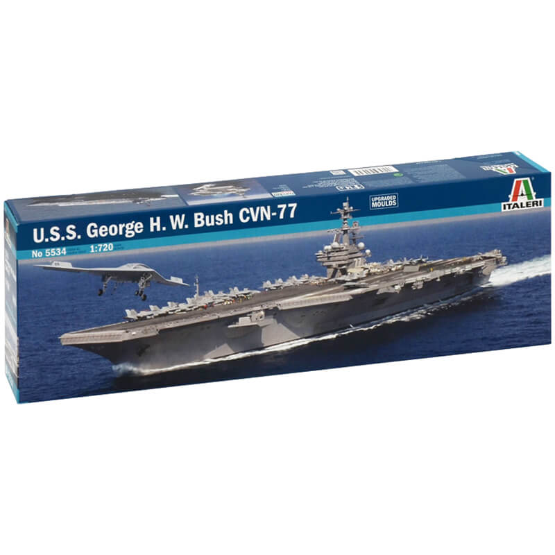 Italeri 1/720 U.S.S. George H.W. Bush CVN-77