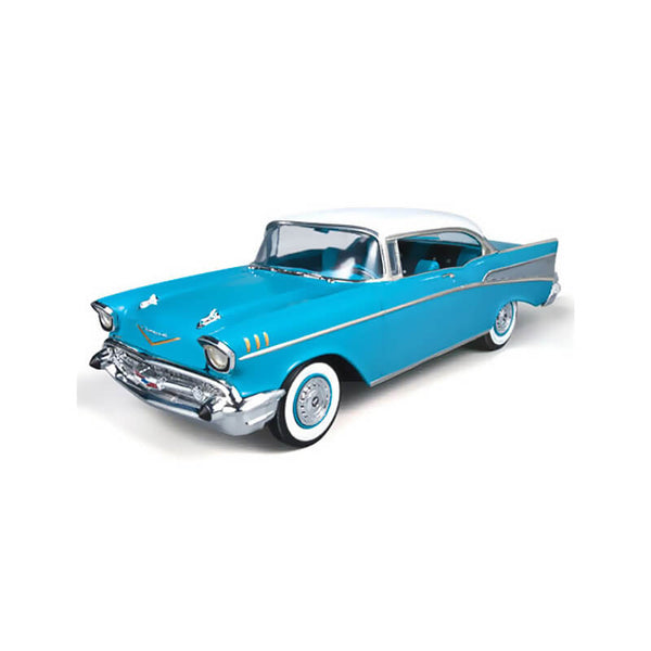 AMT 1/25 1957 Chevy Bel Air (Aqua Blue) Kit - Hobbies N Games