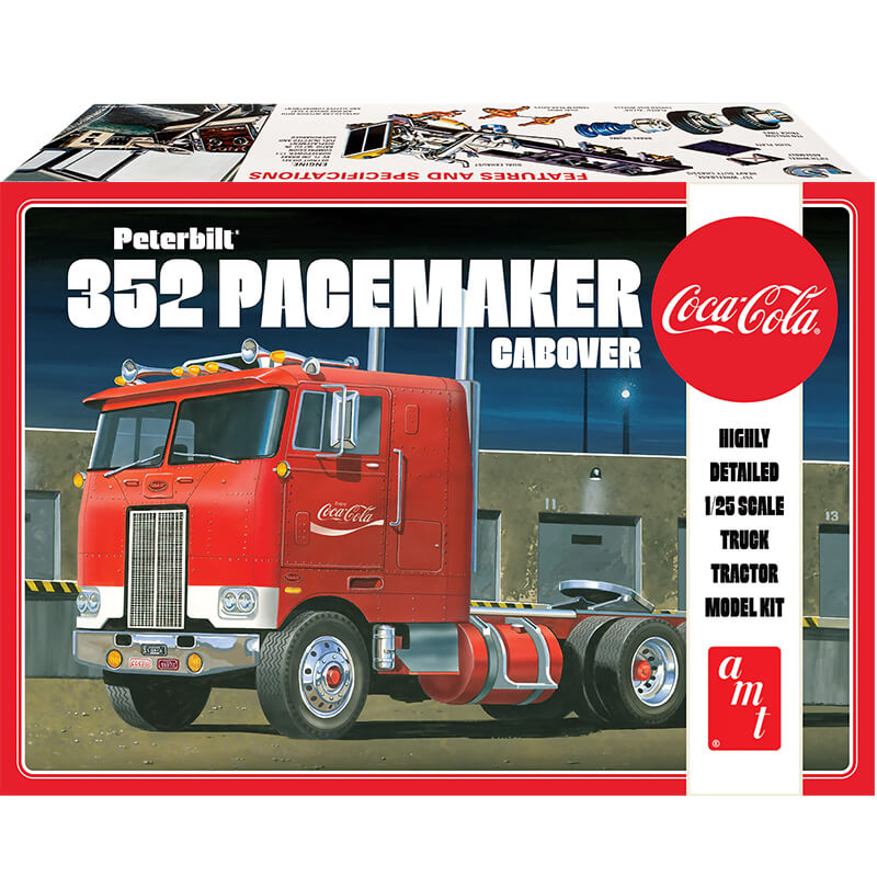 AMT 1/25 Peterbilt 352 Pacemaker Cabover Kit