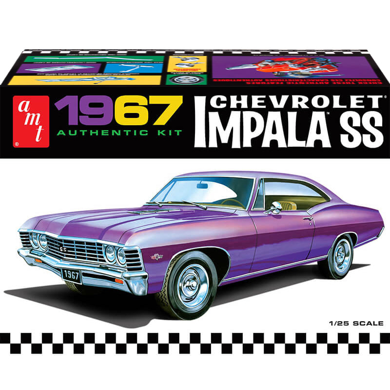 AMT 1/25 1967 Chevrolet Impala SS Kit