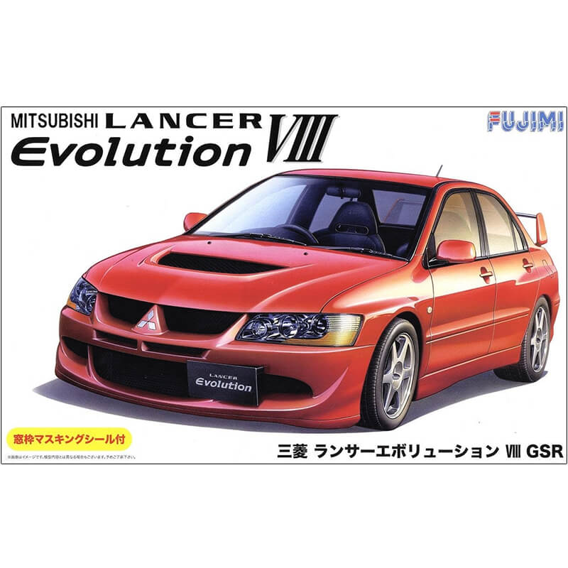 Fujimi 1/24 Mitsubishi Lancer Evolution VIII GSR